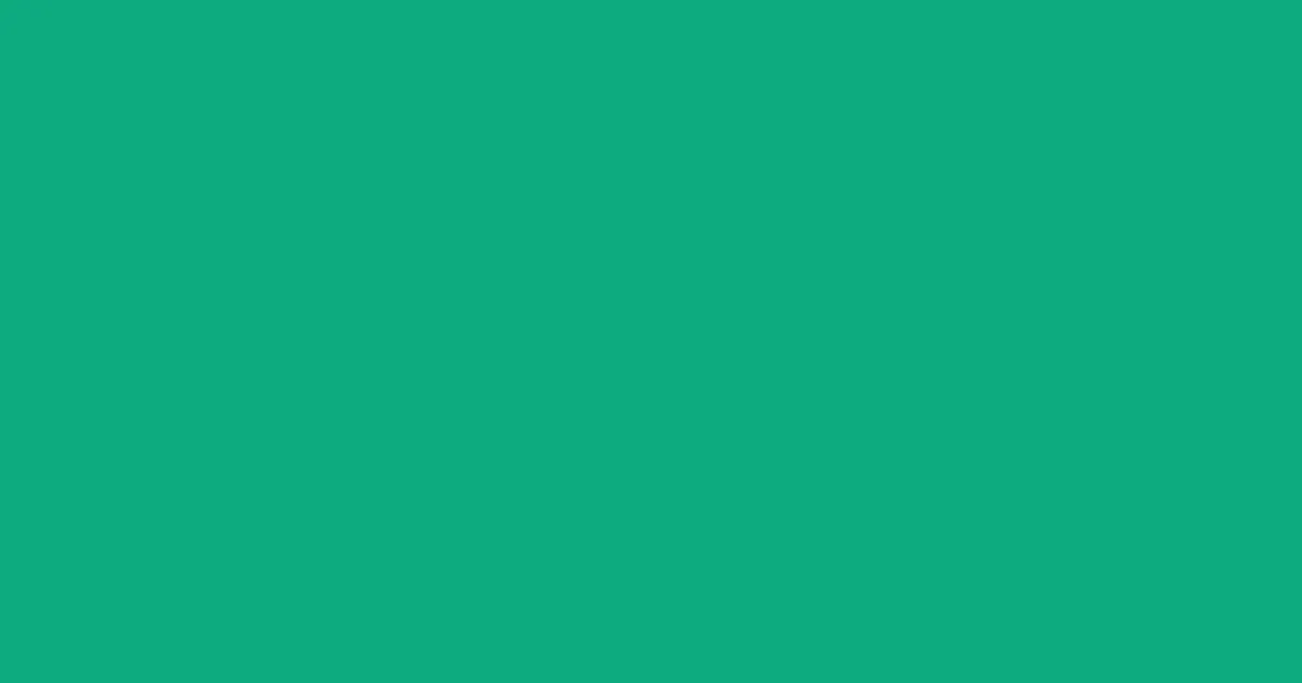 #0dab7f emerald color image