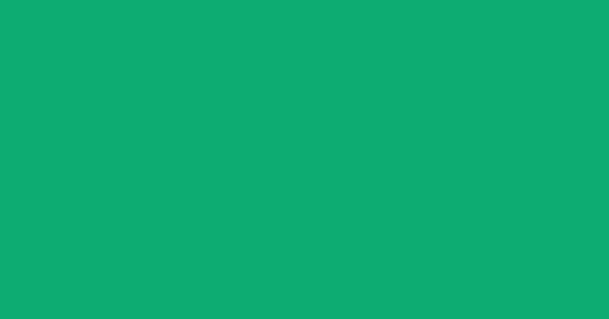 #0dac72 emerald color image