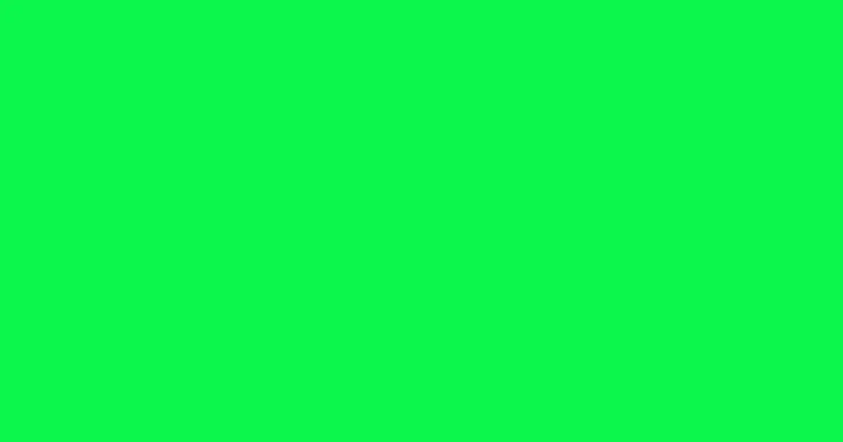#0df74c malachite color image