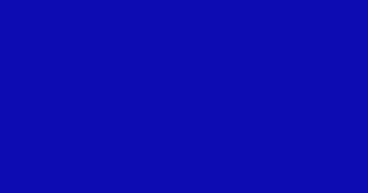 #0e0bb1 ultramarine color image