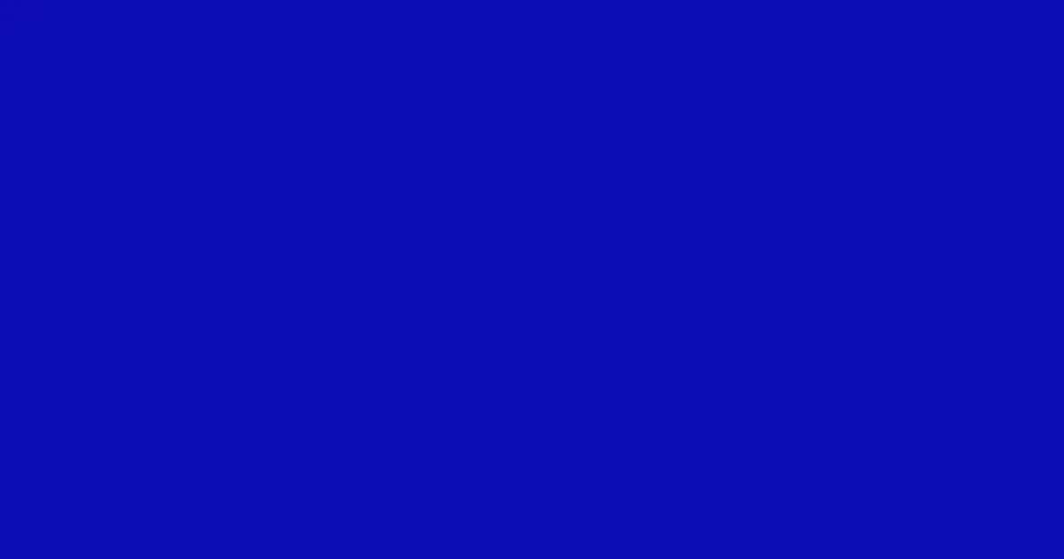 #0e0bb2 ultramarine color image