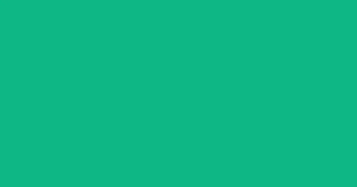 #0eb784 emerald color image