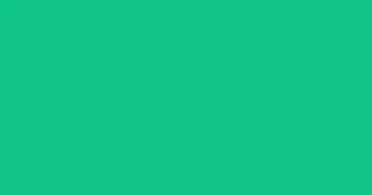 #0ec58a emerald color image