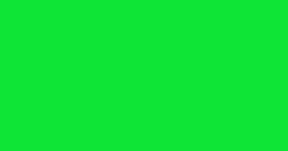 #0ee436 malachite color image