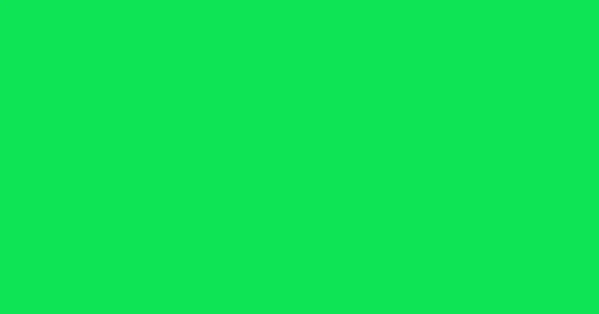 #0ee454 malachite color image