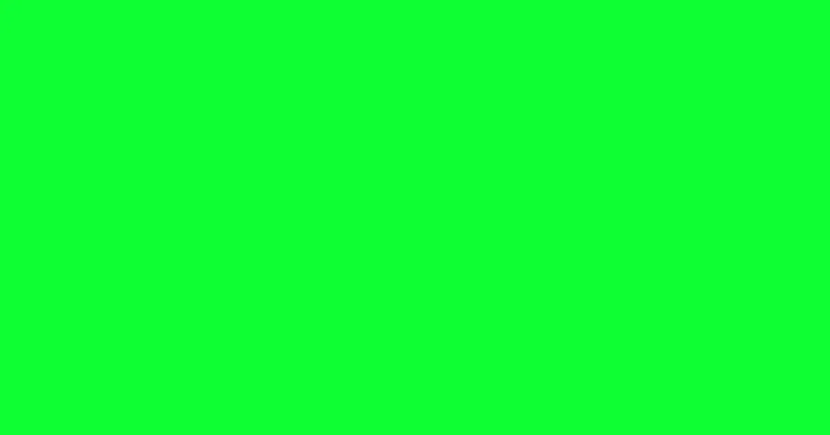 #0eff32 green color image