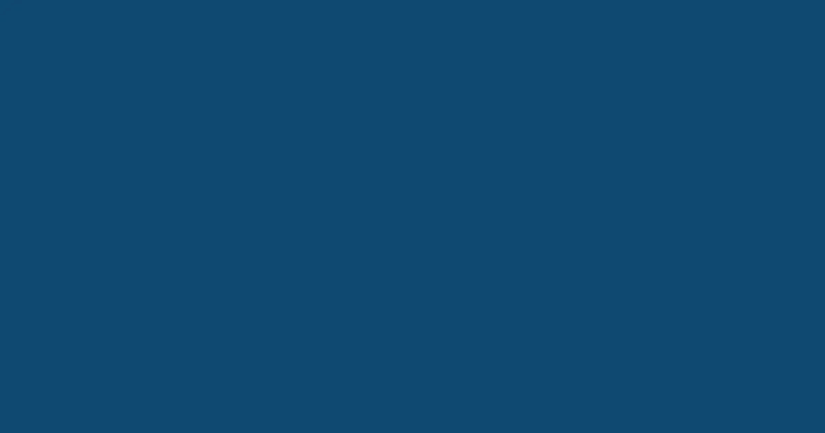 #0f4770 chathams blue color image