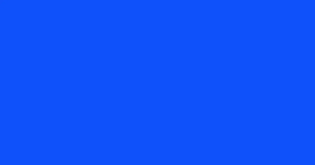 #0f50f9 blue ribbon color image