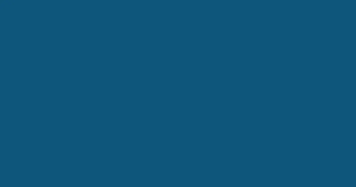 #0f557b chathams blue color image