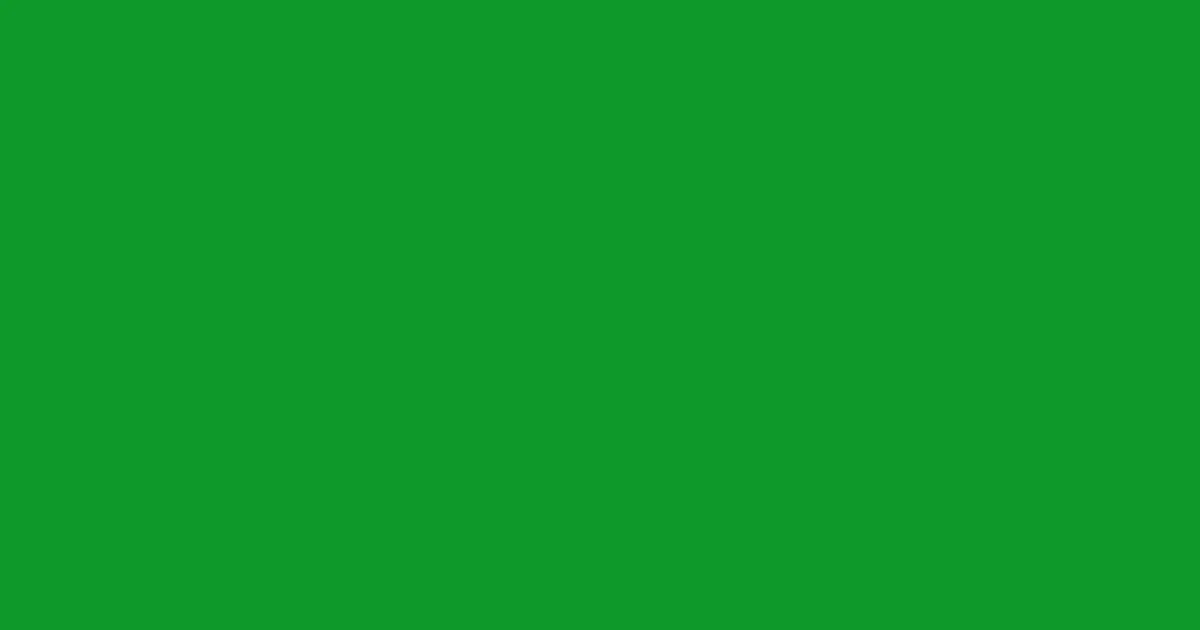 #0f992a slimy green color image