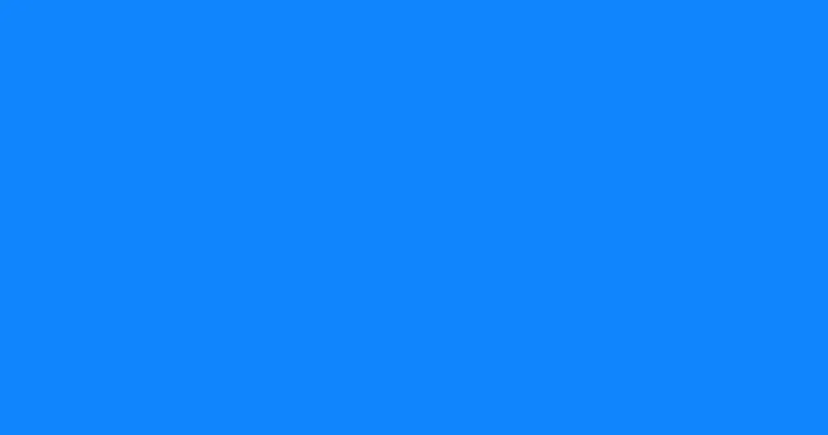 #1085fc azure radiance color image