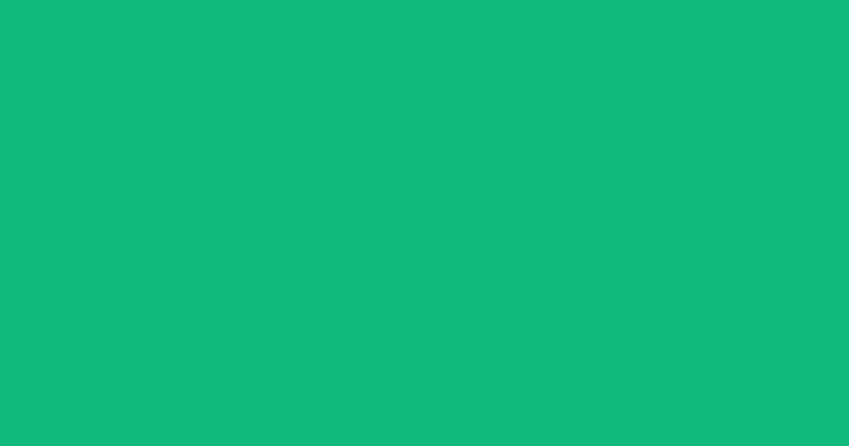 #10b97c emerald color image