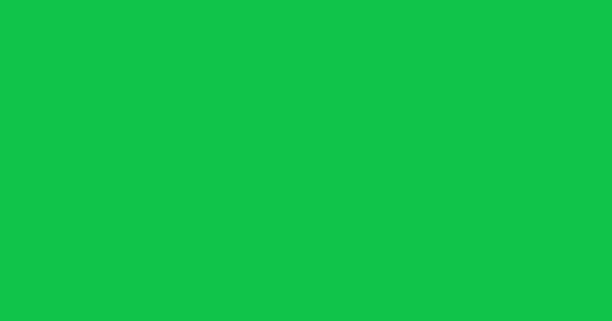 #10c449 malachite color image