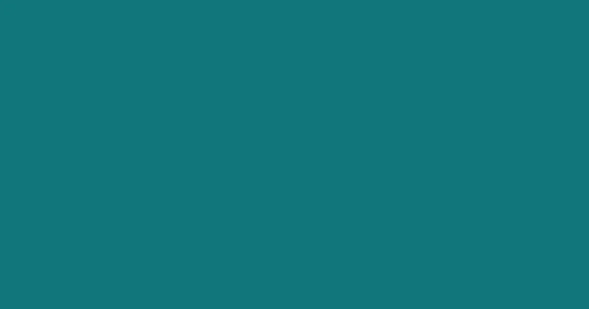 #11767b pine green color image
