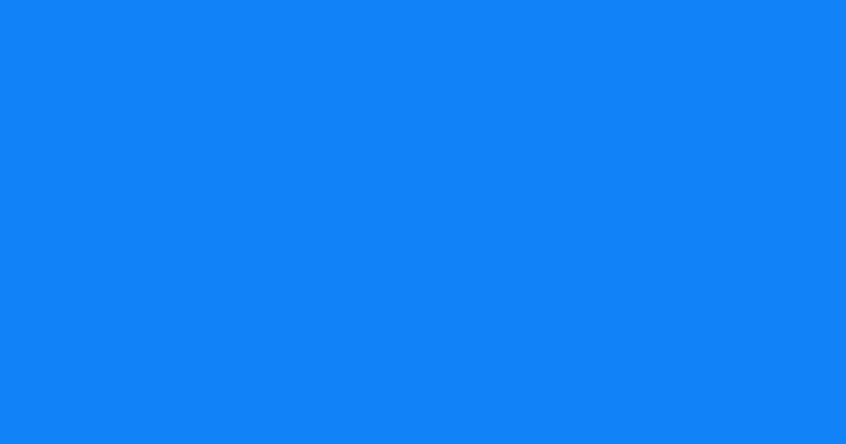 1181f7 - Azure Radiance Color Informations
