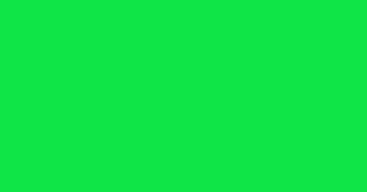 #11e447 malachite color image
