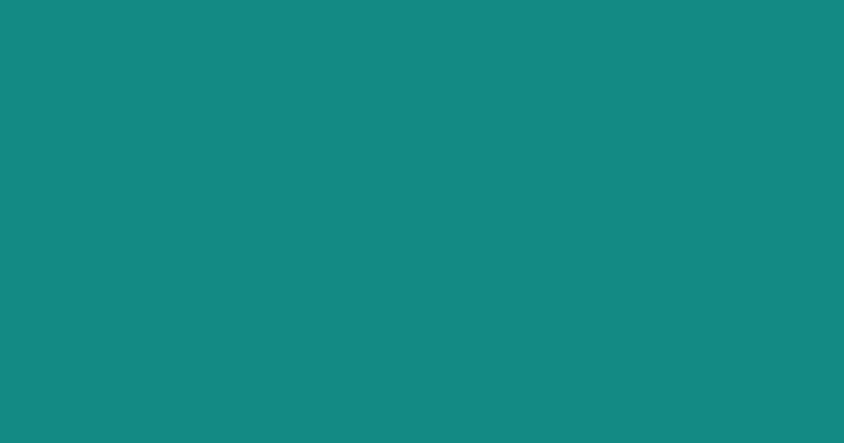 #128c84 pine green color image