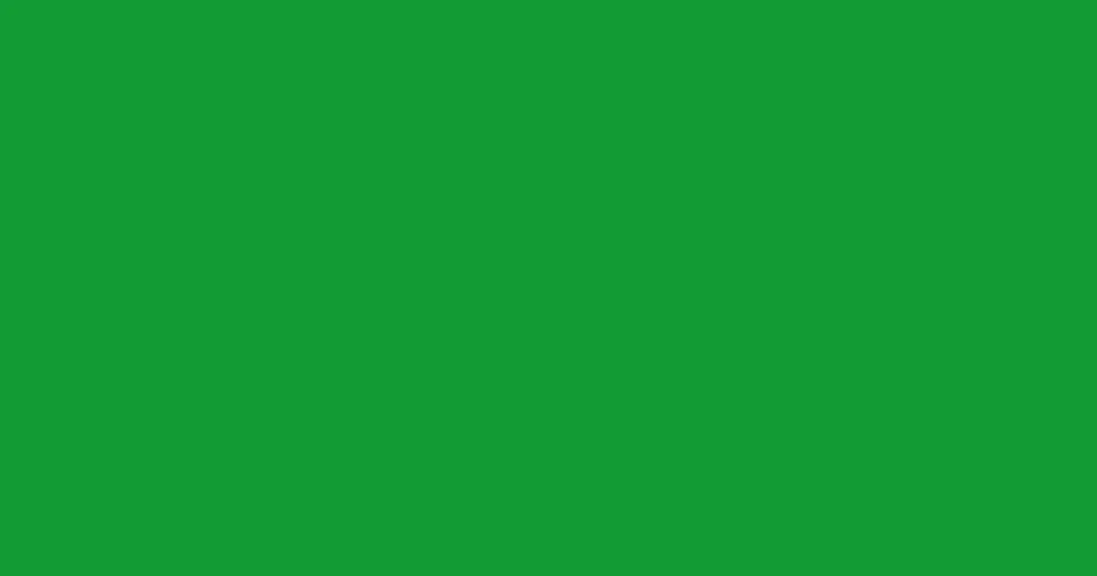 #129b34 slimy green color image