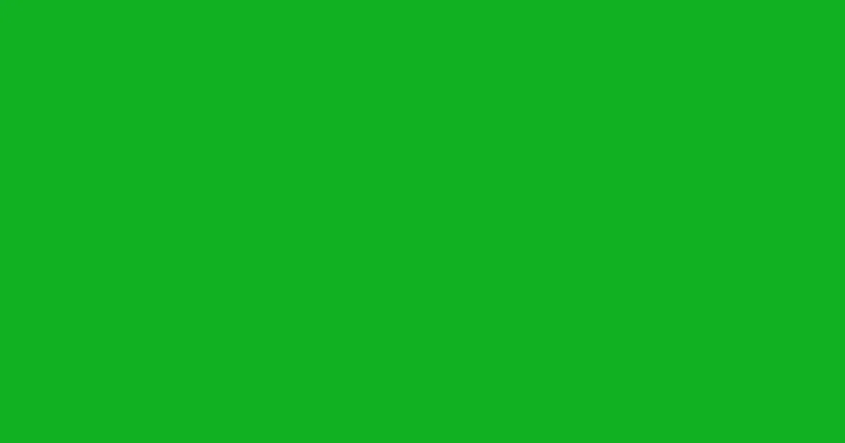 #12b122 slimy green color image