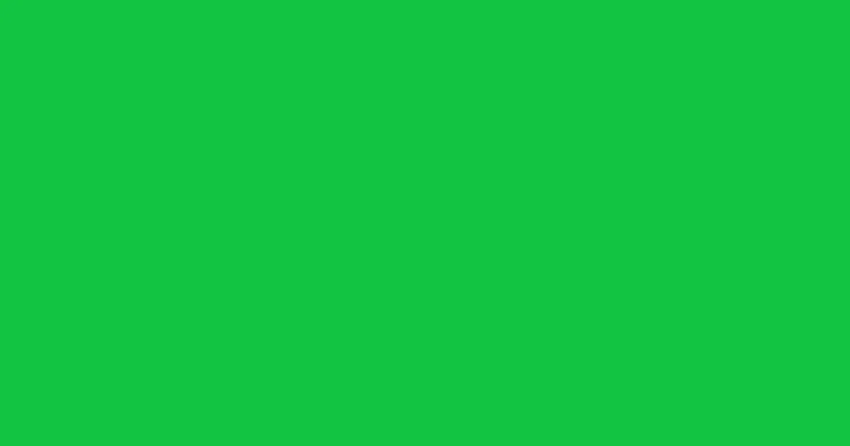#12c441 malachite color image