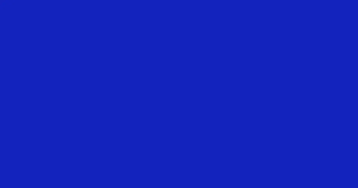 #1323be persian blue color image