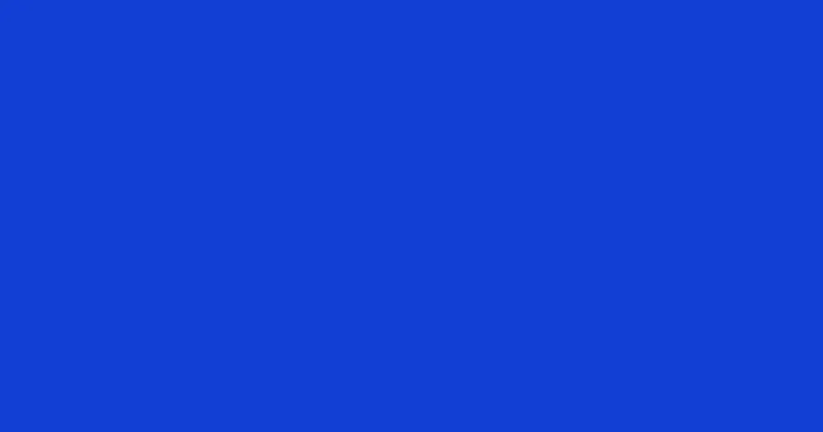 #133ed4 persian blue color image
