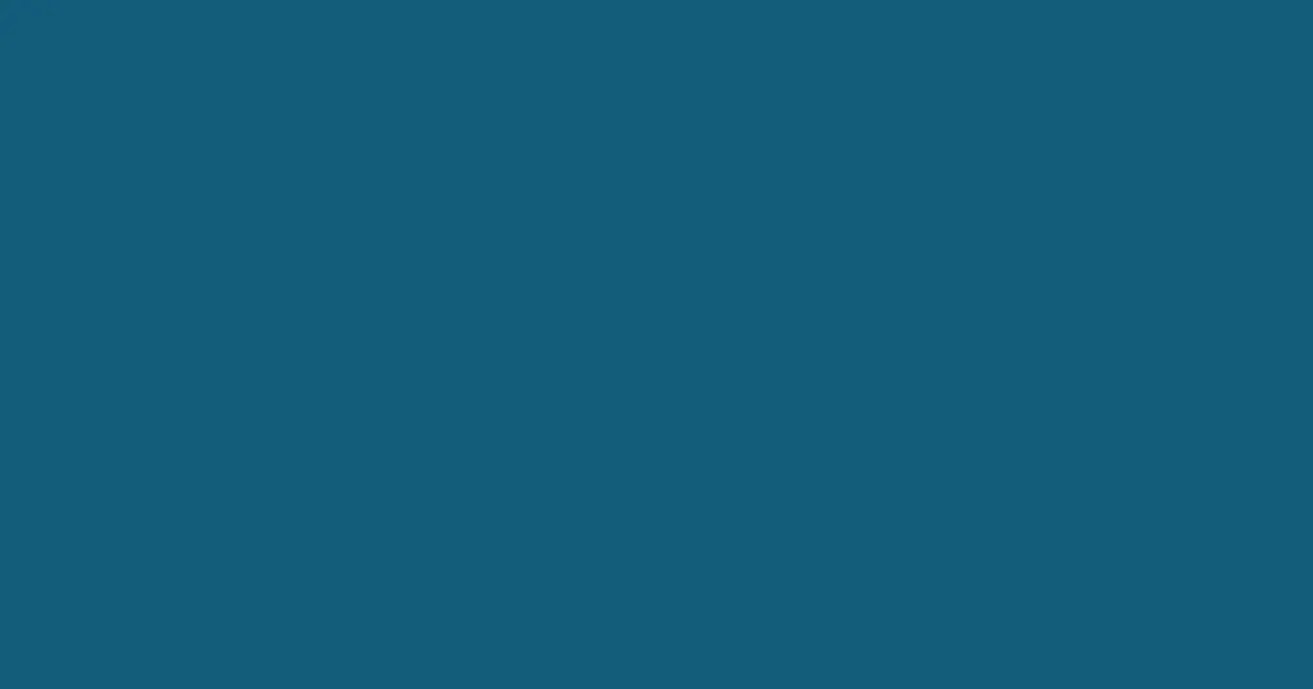 #135c7a chathams blue color image