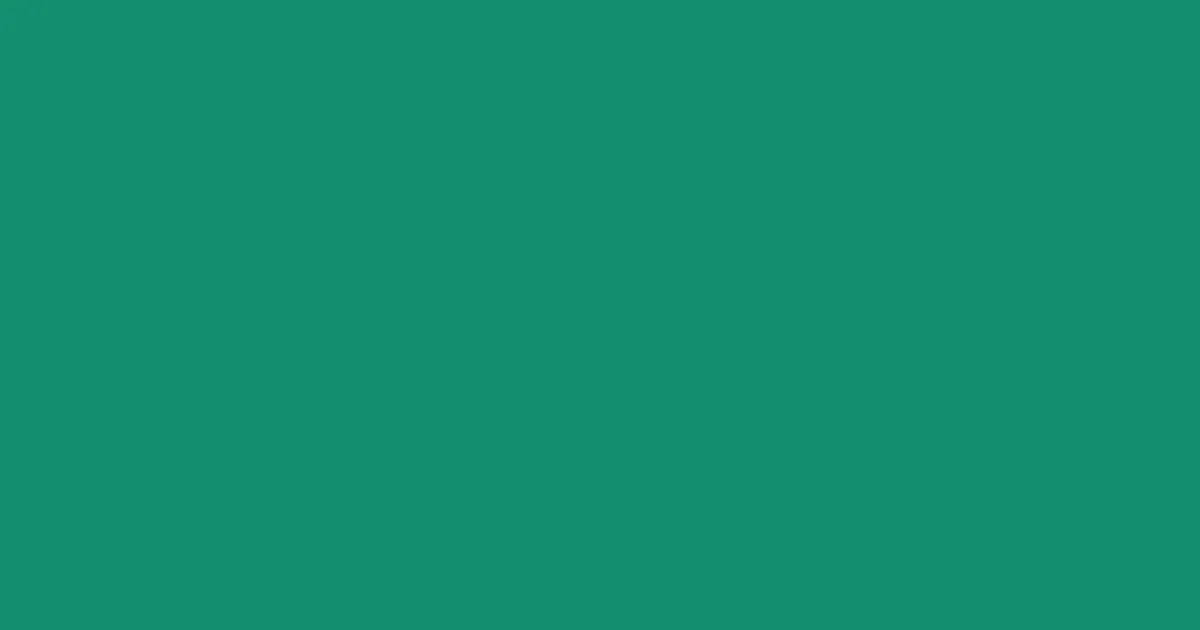 #138f6e pine green color image