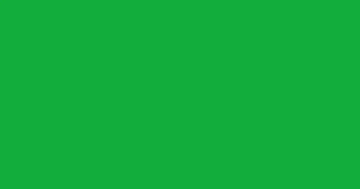 #13ad3c slimy green color image