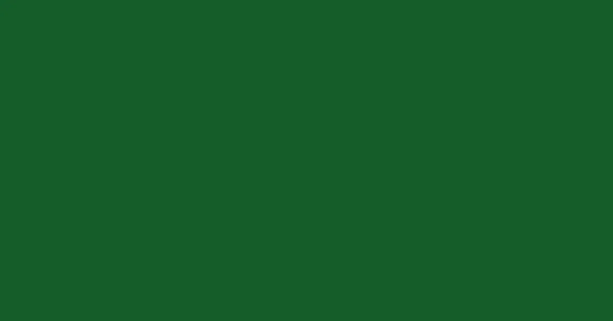 #145c29 parsley color image