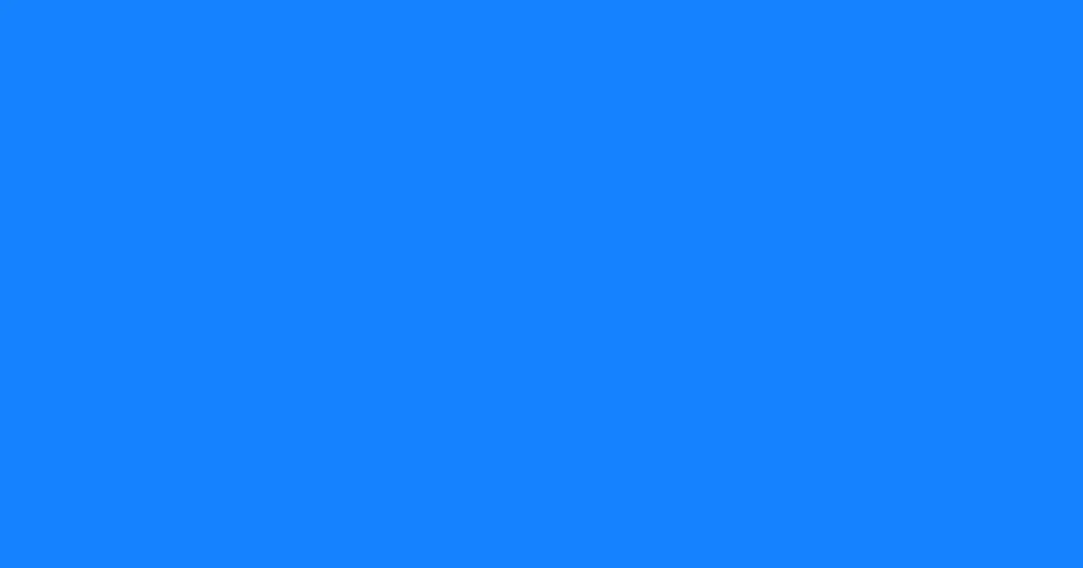 #1482fe blue color image