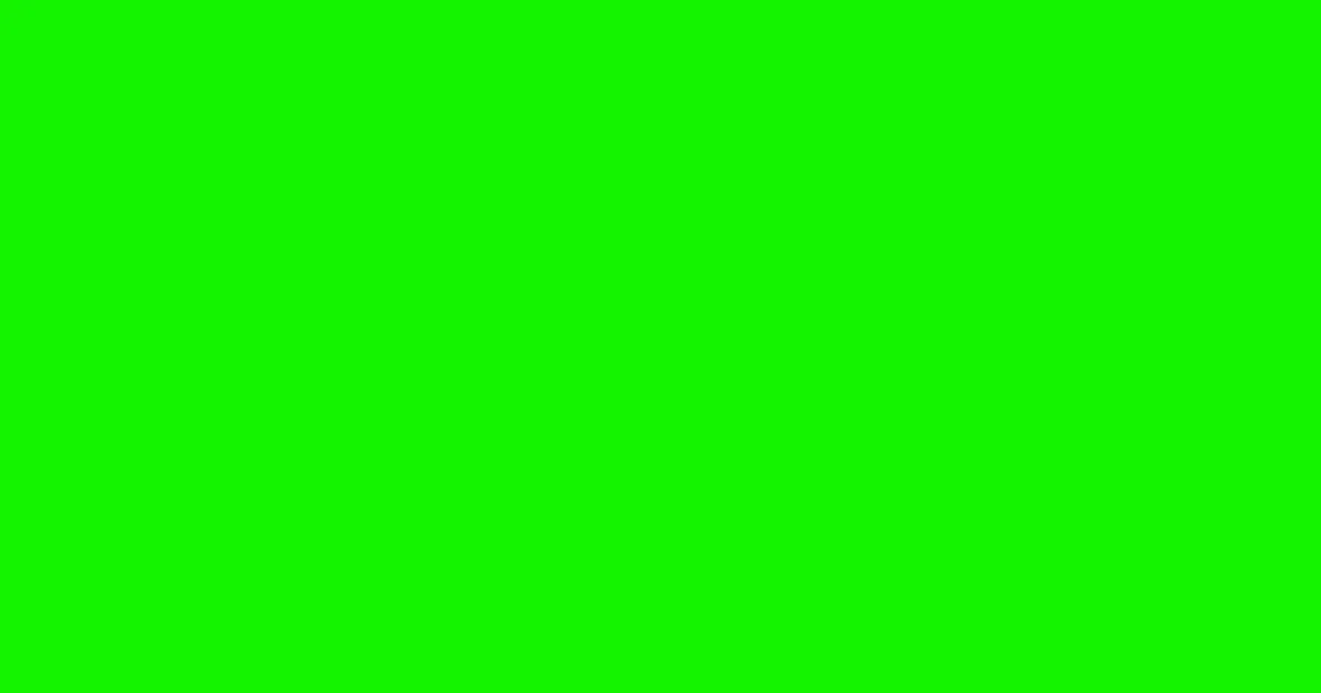 #14f300 green color image
