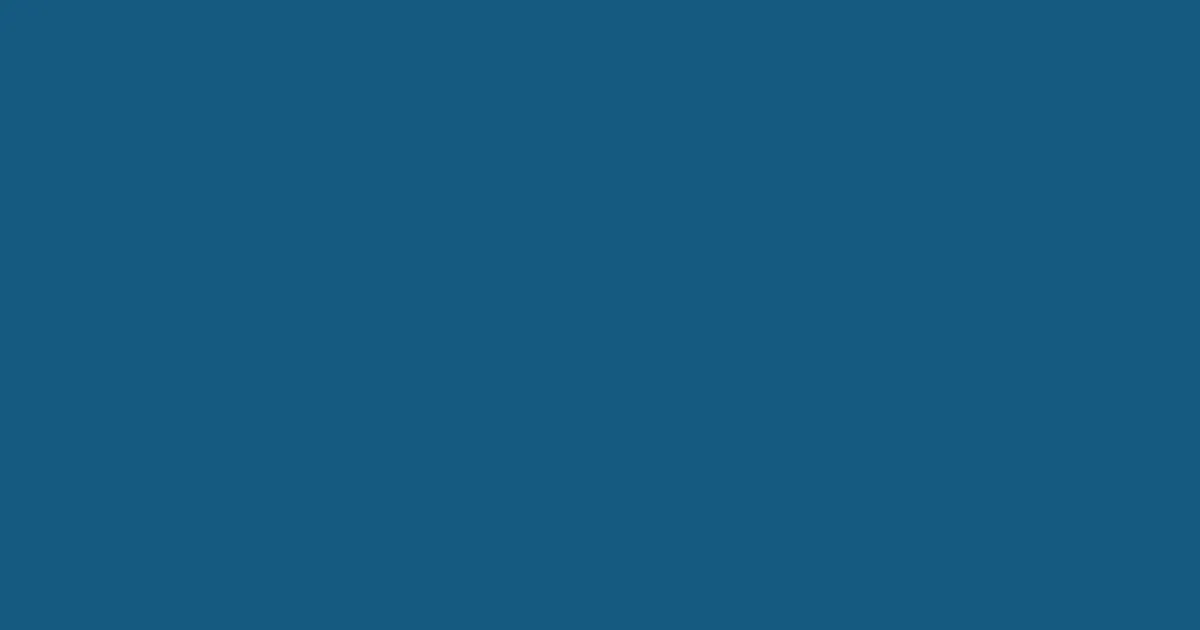 #155a81 chathams blue color image