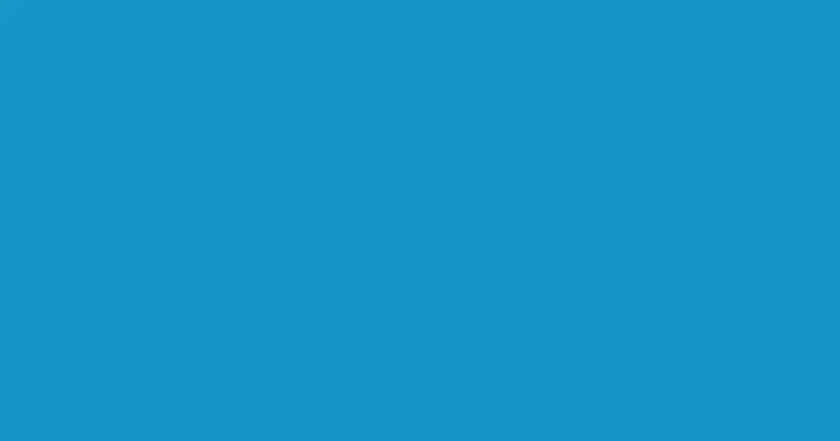 #1597c8 pacific blue color image