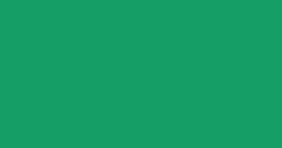 #159e65 green color image