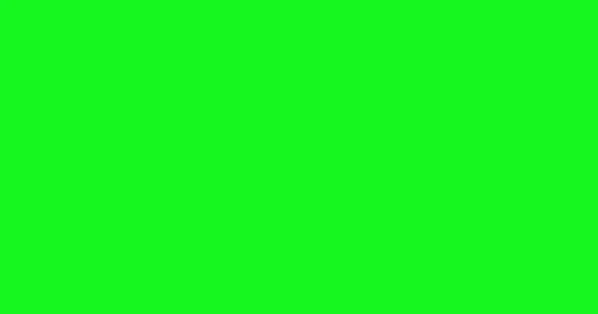 #15f71d green color image