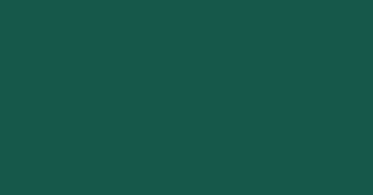 #16574a green pea color image