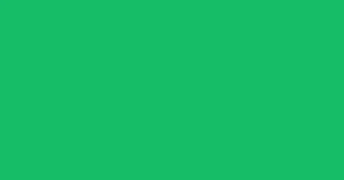 #16bd68 green color image