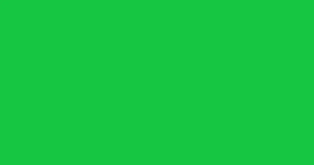 #16c641 malachite color image