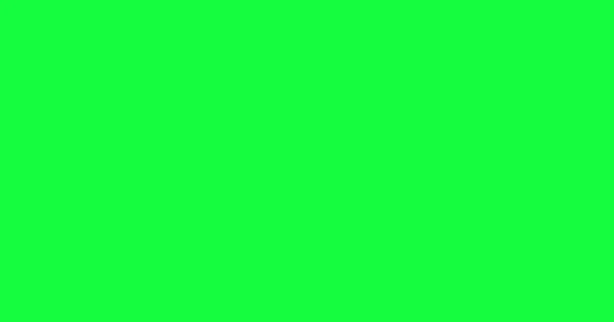 #16fc40 malachite color image
