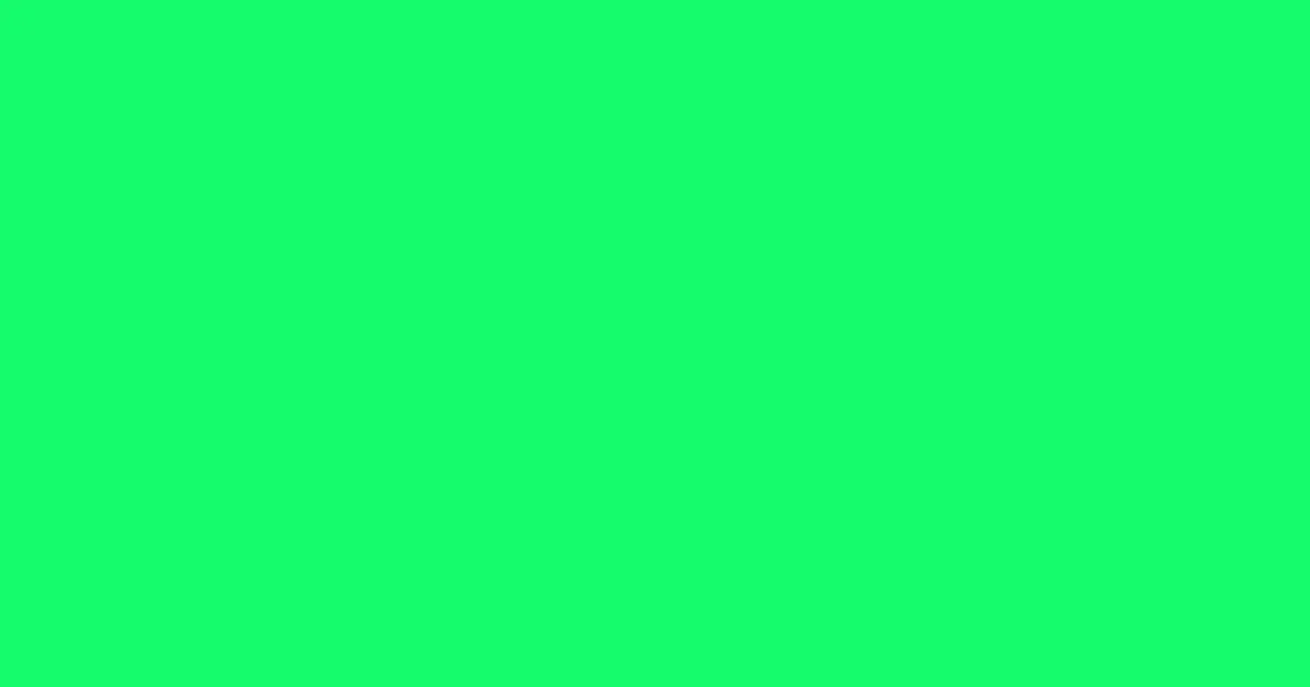 #16fc6d spring green color image