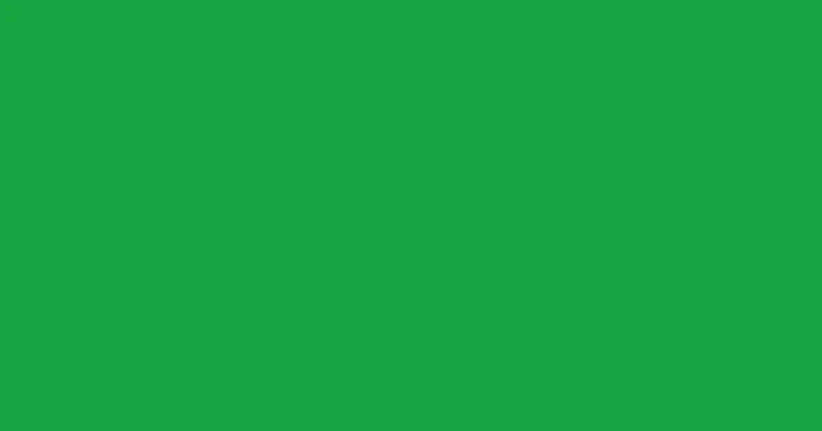 #17a543 slimy green color image