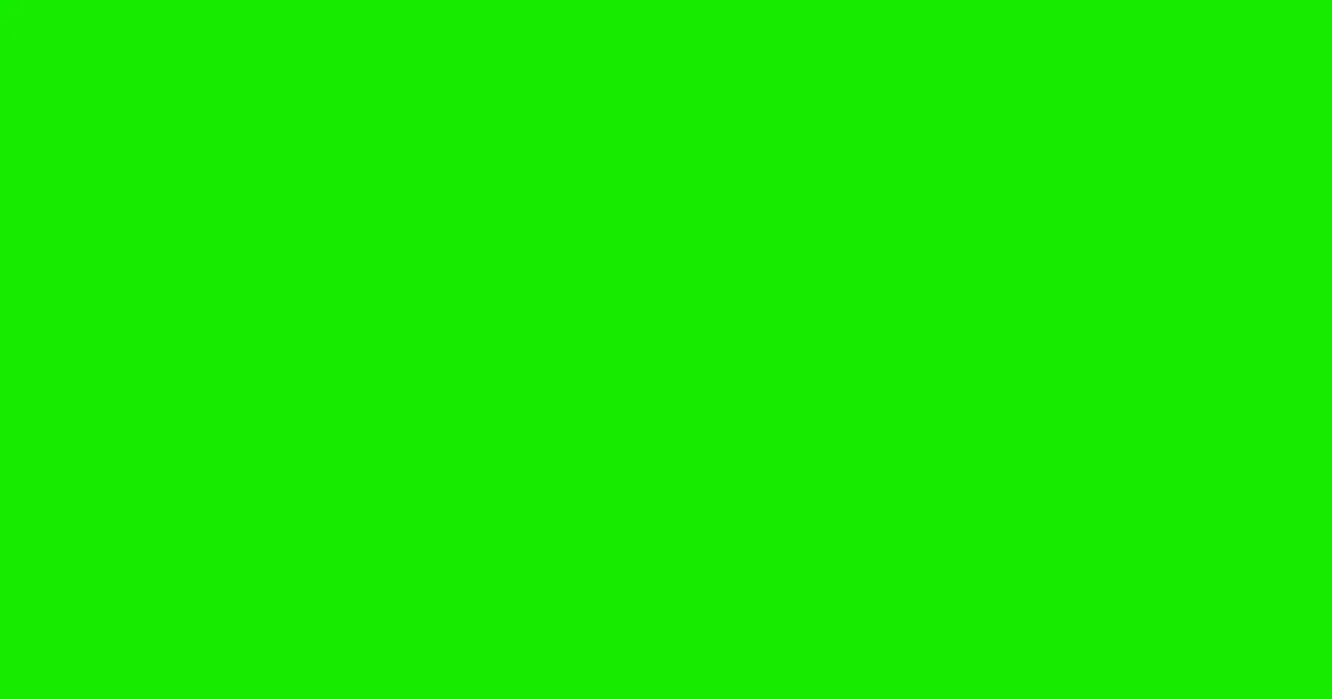 #17ec00 green color image