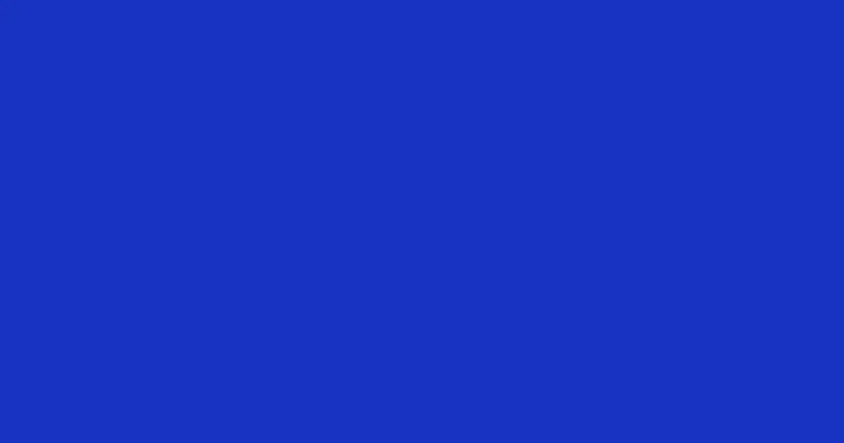 #1834c0 persian blue color image