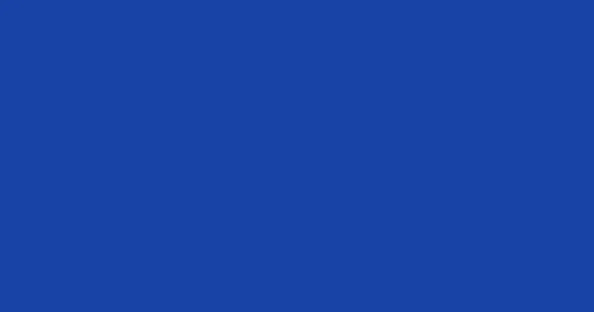 #1843a5 tory blue color image