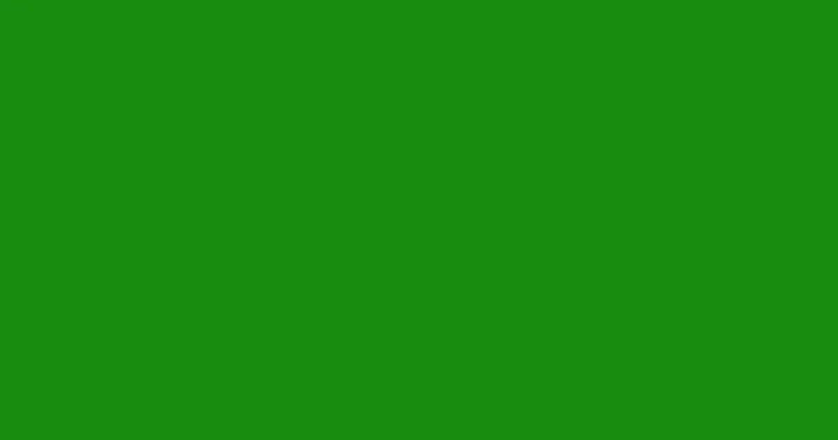 #188c0f slimy green color image