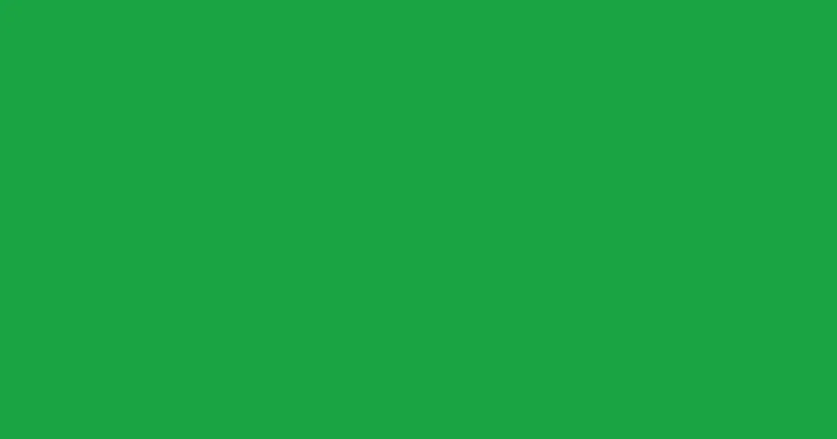 #19a444 green color image