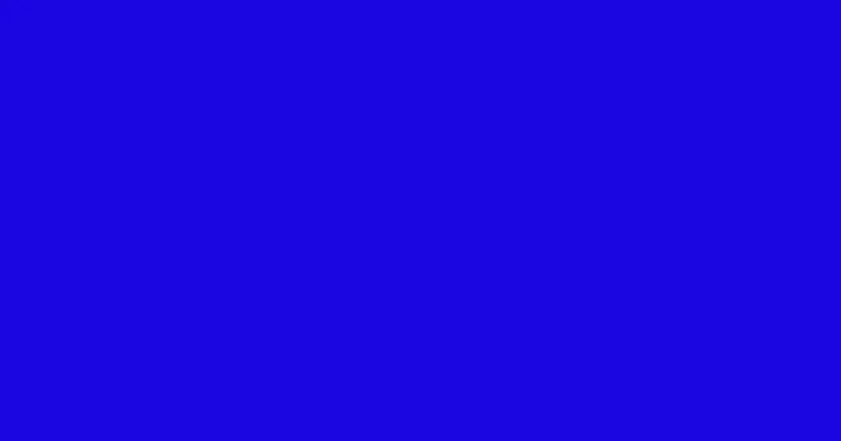 #1a04df dark blue color image