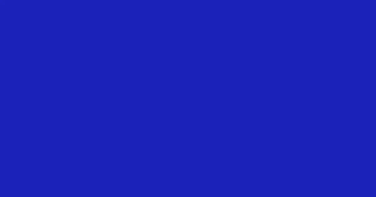 #1a22ba persian blue color image