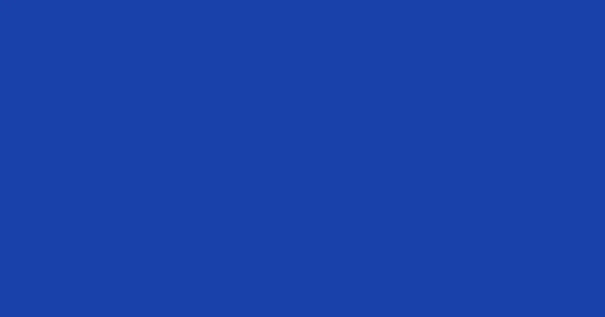 #1a41a9 persian blue color image
